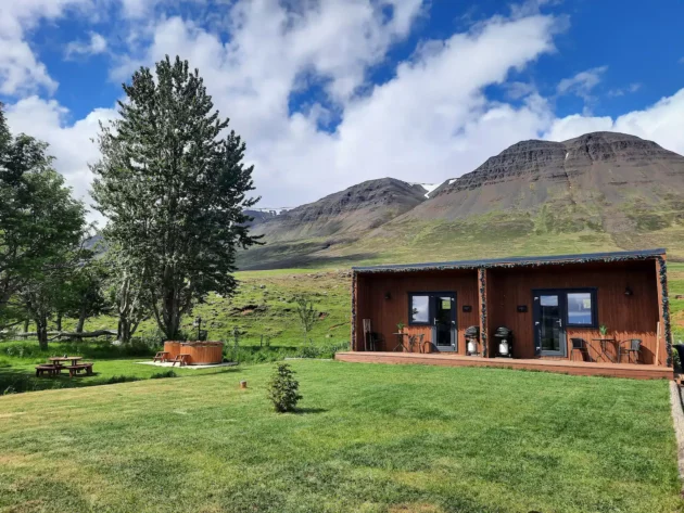 Airbnb vue volcans Islande