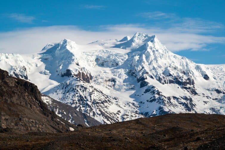 Point culminant de l'Öræfajökull, Islande