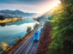 Train Italie, Slovénie, Croatie