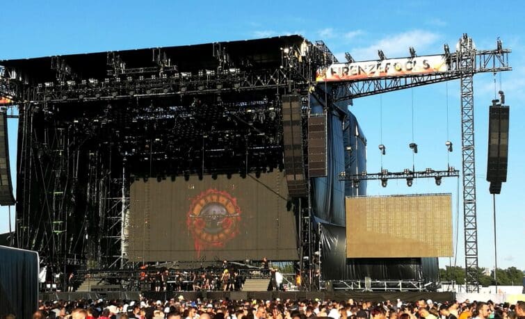 Concert de Guns N' Roses à Firenze Rocks 2018, Florence