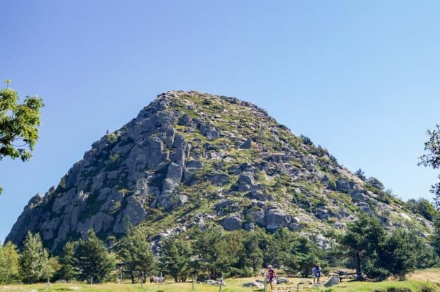 Mont Gerbier de Jonc, un volcan endormi en Ardèche, France