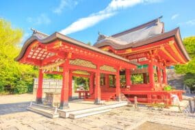 Sanctuaire Tsurugaoka Hachiman à Kamakura, Japon