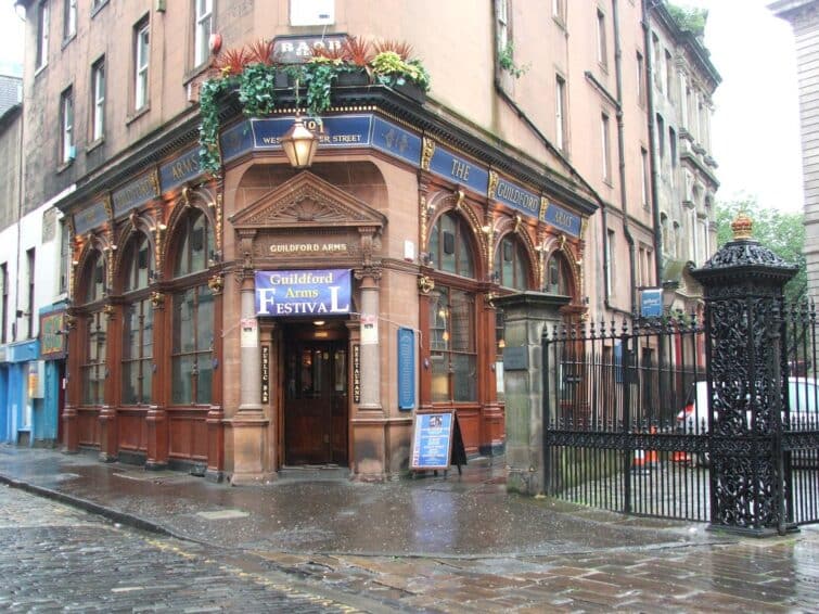 The Guildford Arms pub in Edinburgh