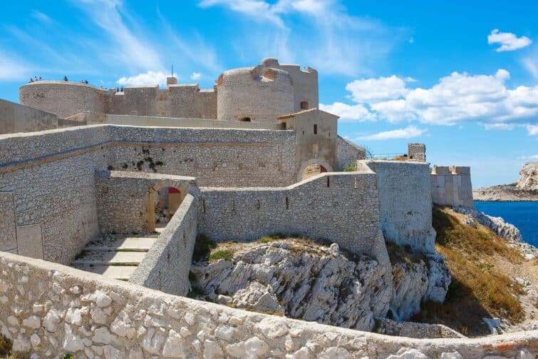 Vue du Château d'If près de Marseille, France