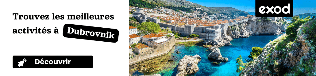 Visiter Dubrovnik à travers les lieux de tournage de Game of Thrones