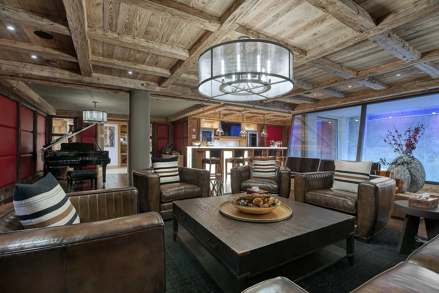 Chalet Black Wood Courchevel