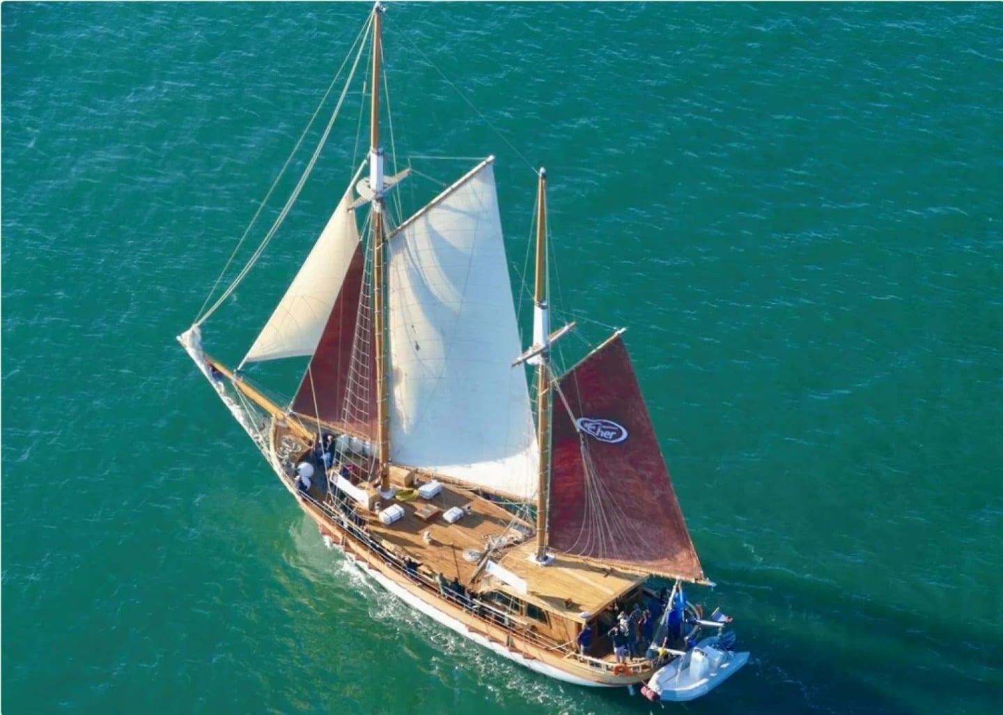 Caique ketch, Hyères