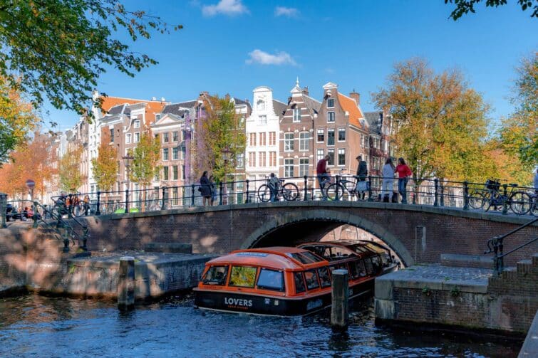 Croisière privée romantique sur les canaux d'Amsterdam, Pays-Bas