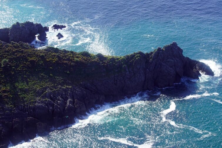 Vue panoramique depuis le Mirador de Cima Talaia à Elantxobe, Pays Basque