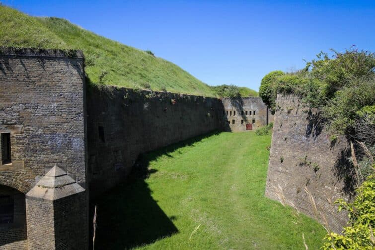 Fortification de Western Heights et le Grand Shaft à Douvres, Angleterre