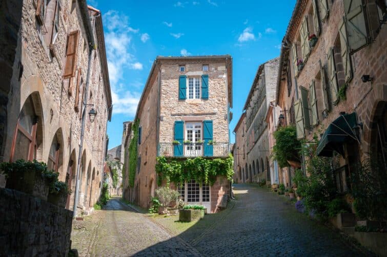 Ruelles médiévales de Cordes-sur-Ciel, France