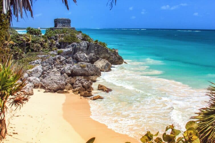 Ruines mayas et récif de corail de Tulum, Mexique