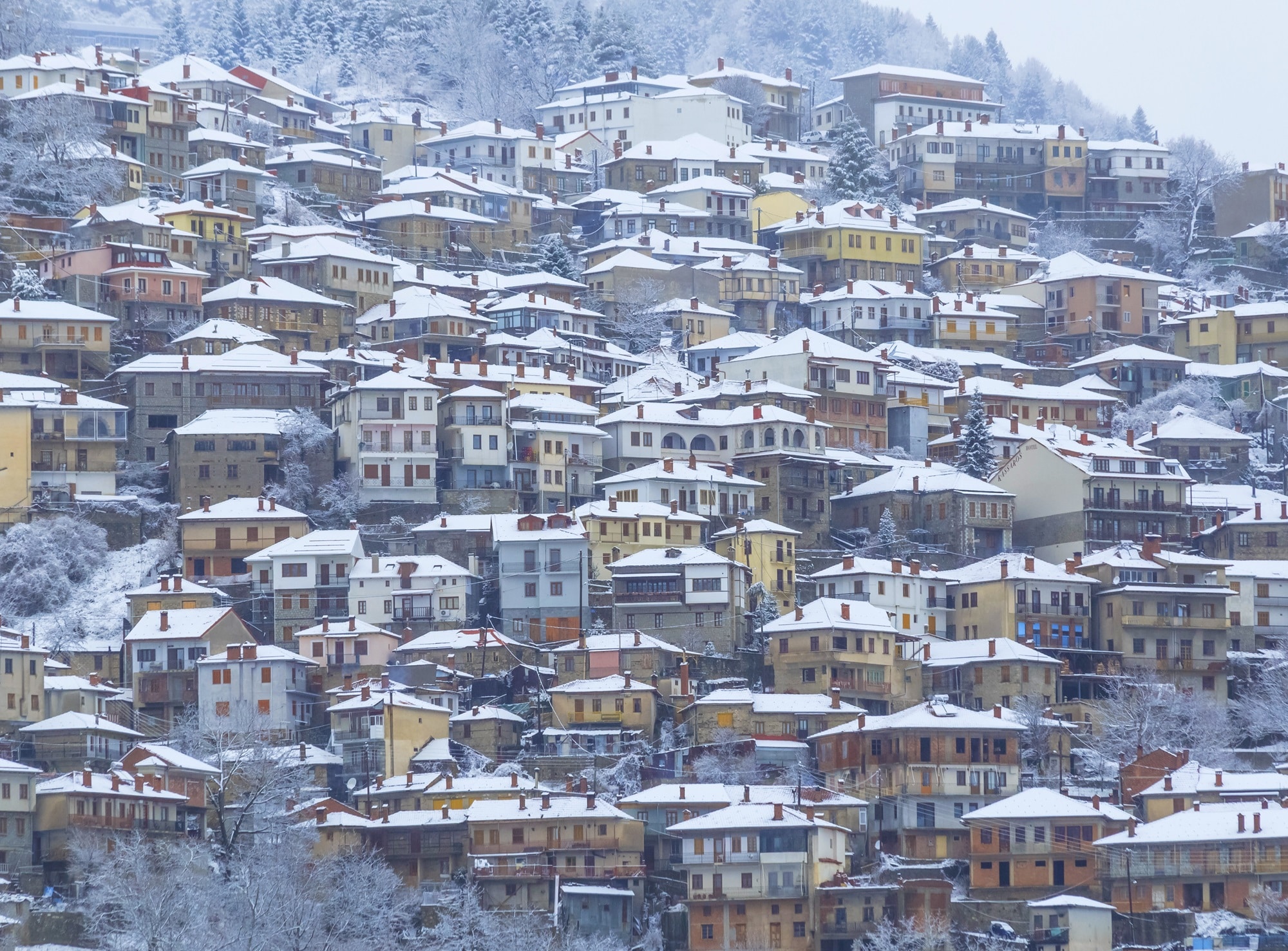 Metsovo, Station de ski en Grèce