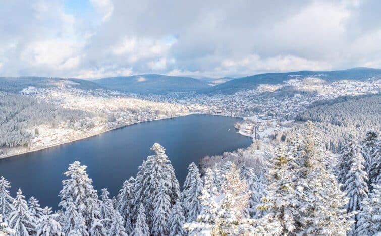 Tour de Mérelle à Gérardmer avec vue panoramique sur le lac