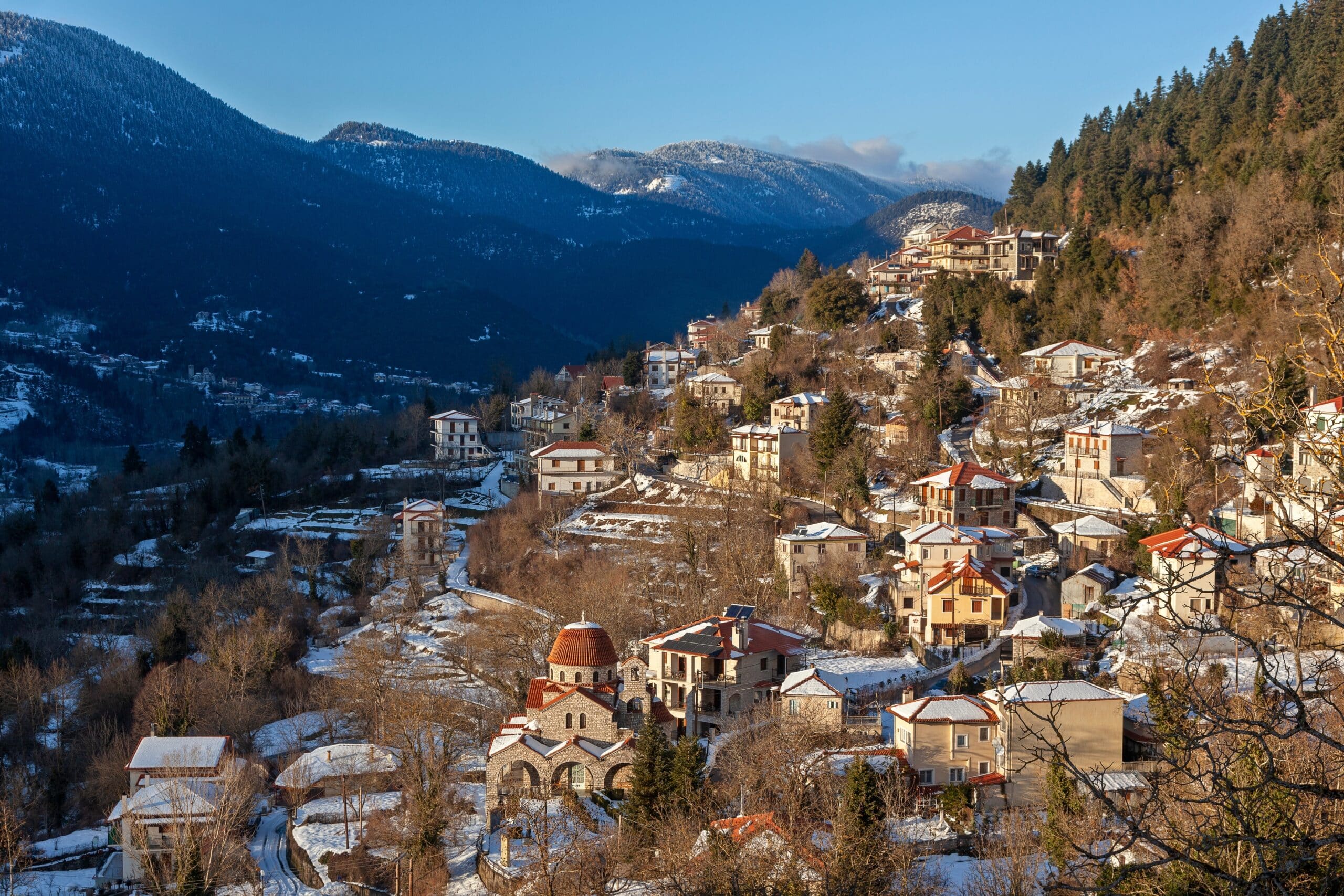 Les villages traditionnels d'Agrafa