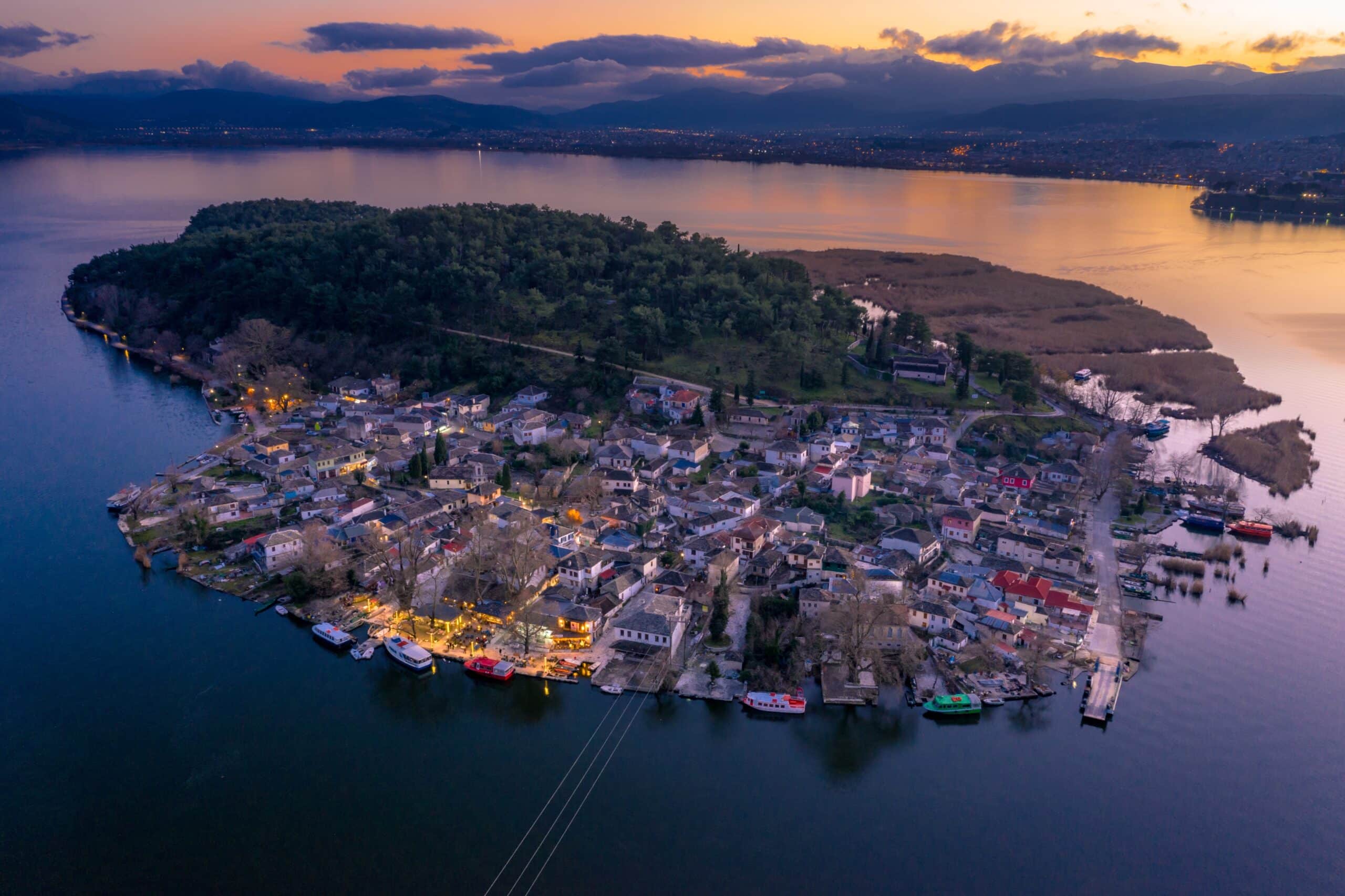 Le lac Pamvotida, cœur naturel de Ioannina