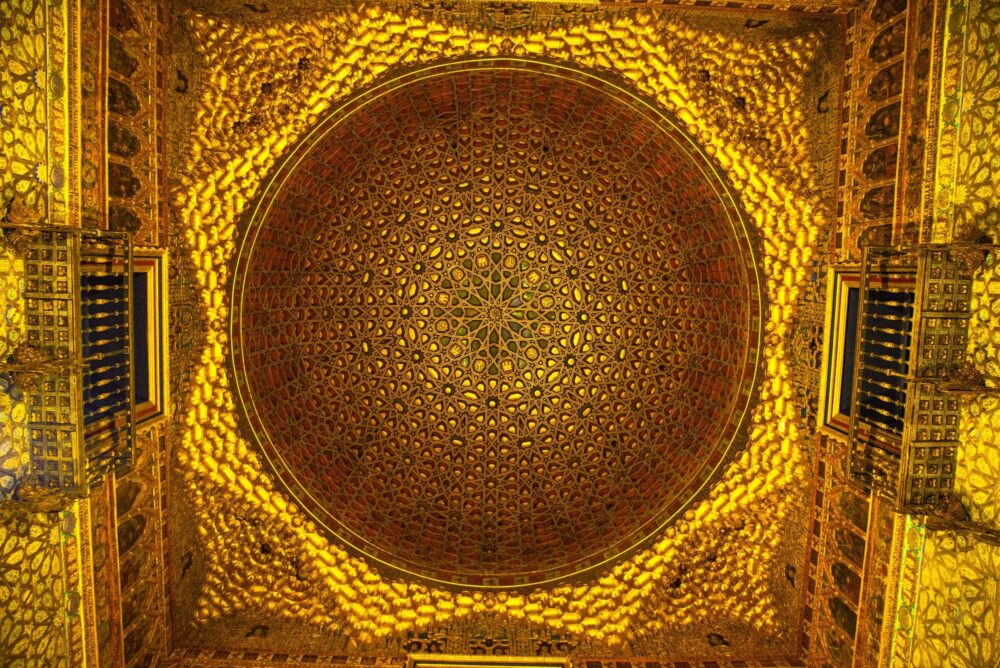 Dôme de la Salle des Ambassadeurs de Alcázar de Séville