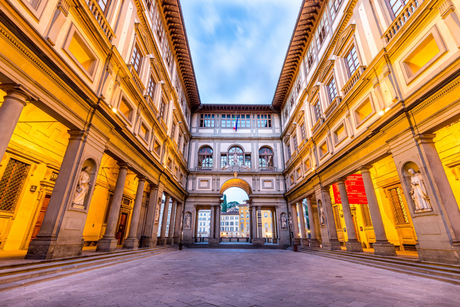 Galerie des Offices à Florence, Billets et visites