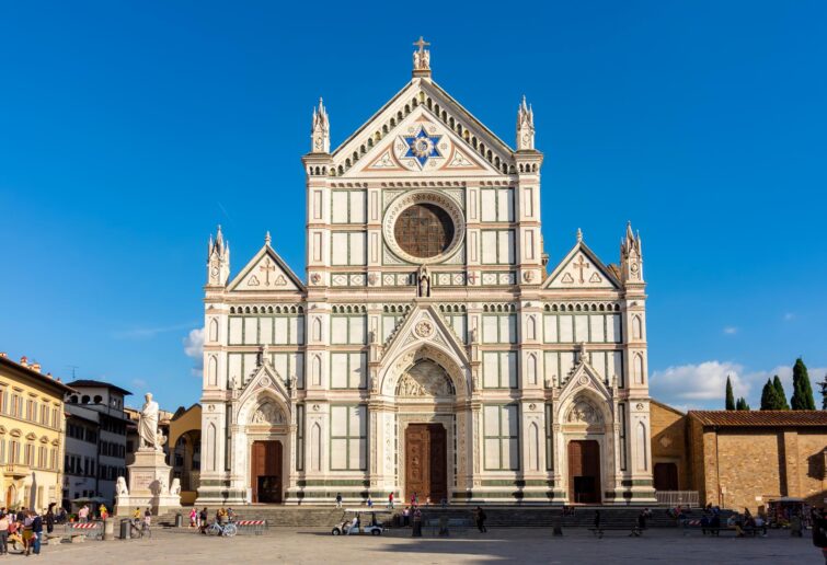 Basilique Santa Croce à Florence, Italie/Basilique Santa Croce à Florence, Italie/Basilique Santa Croce à Florence, Italie