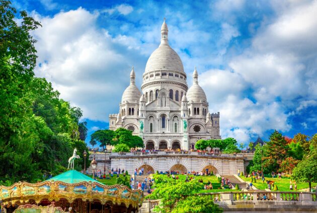 Basilique du Sacré-Cœur à Montmartre, Paris, France
