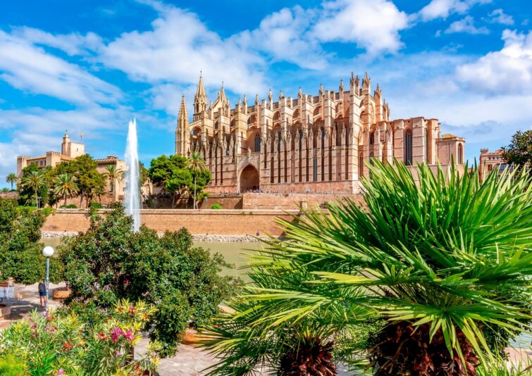 Cathédrale de Palma de Majorque à Majorque
