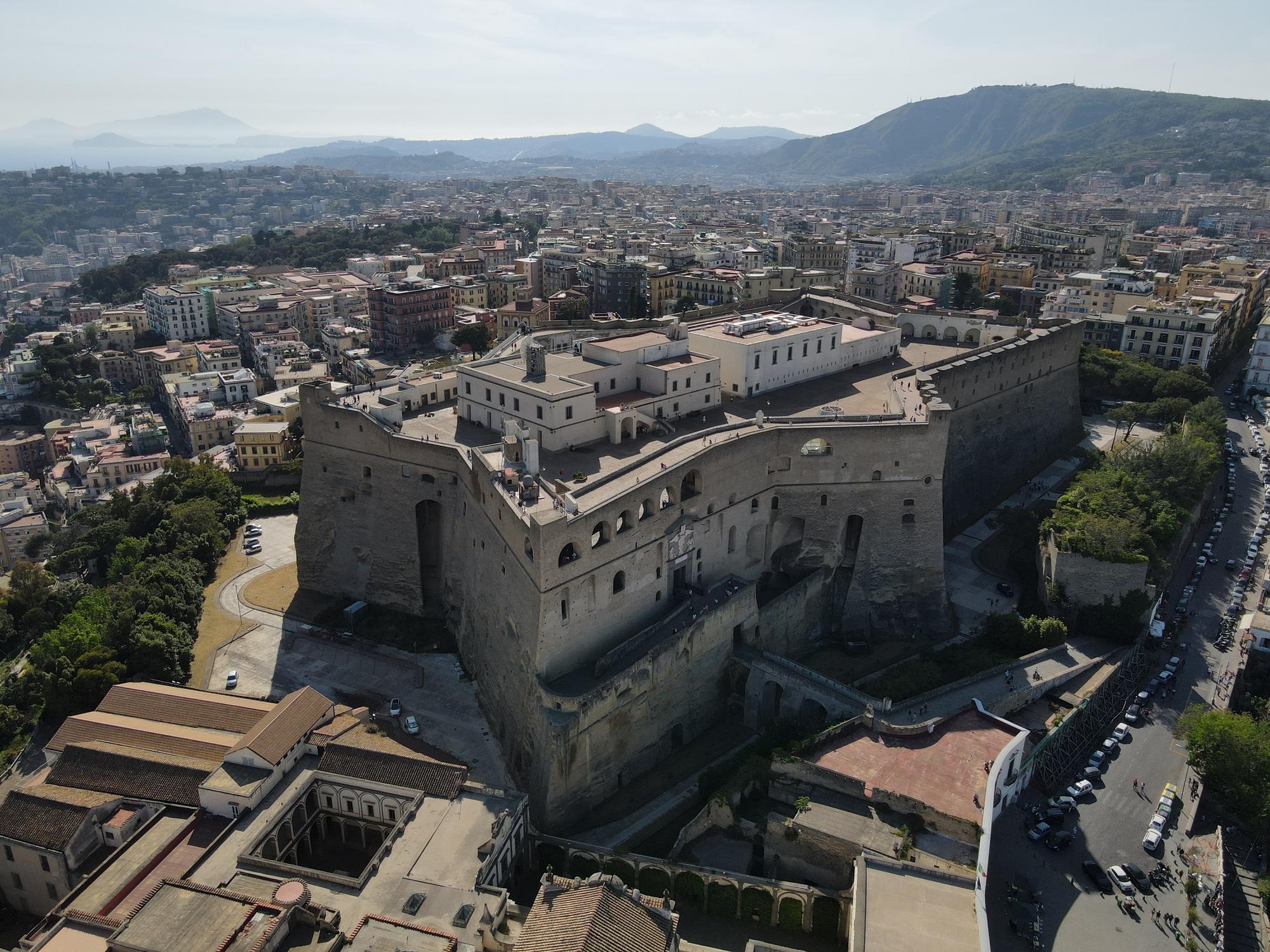 Château Sant'Elmo à Naples, Italie/Château Sant'Elmo à Naples, Italie/Château Sant'Elmo à Naples, Italie