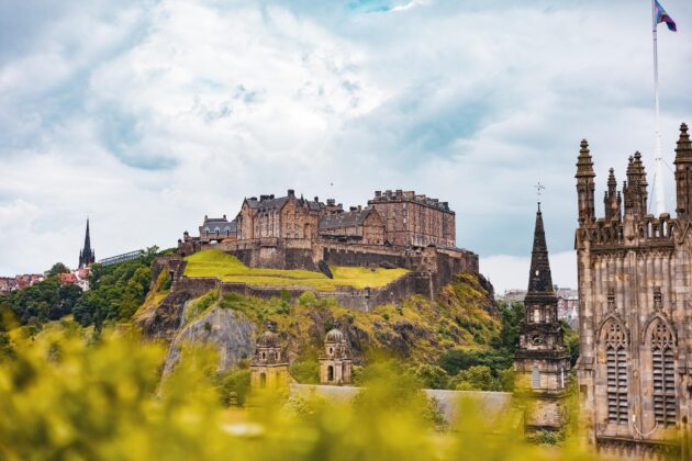 Château d'Édimbourg, Ecosse