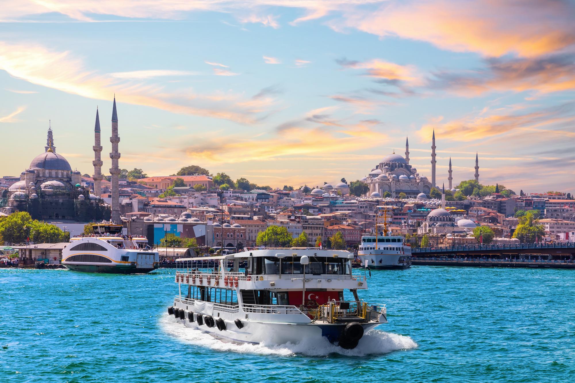 Croisière sur le Bosphore à Istanbul en Turquie