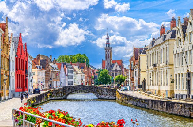 Croisière sur les canaux à Bruges