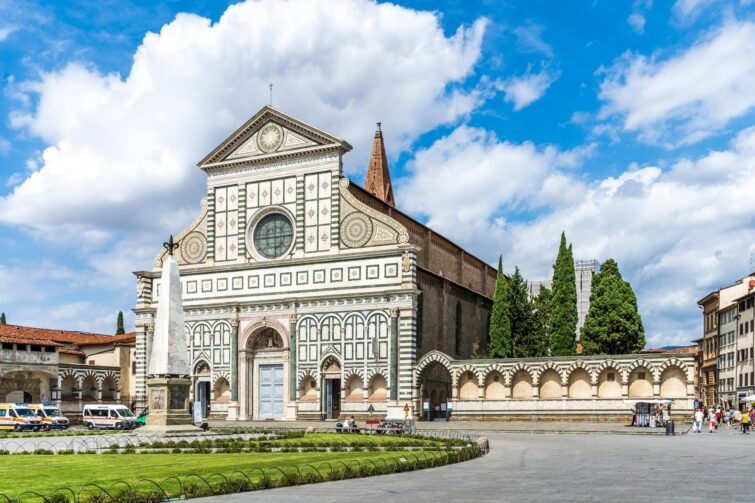 Façade de la basilique Santa Maria Novella/Façade de la basilique Santa Maria Novella/Façade de la basilique Santa Maria Novella