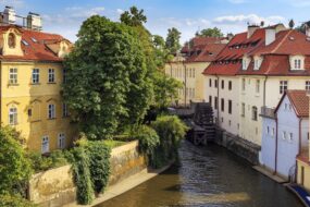 Île Kampa à Prague