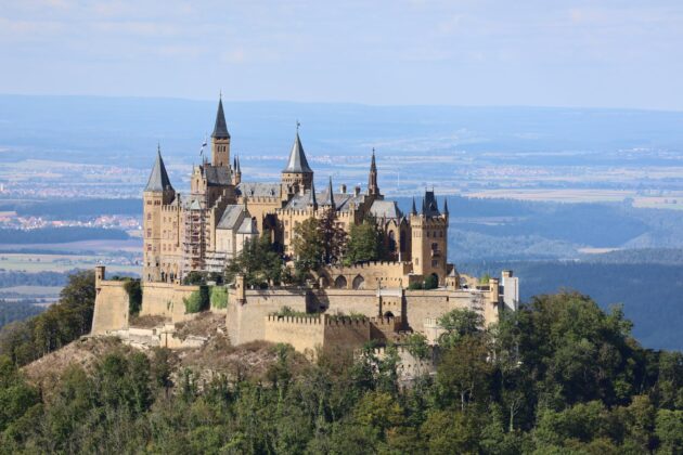 Le Château de Hohenzollern en Allemagne