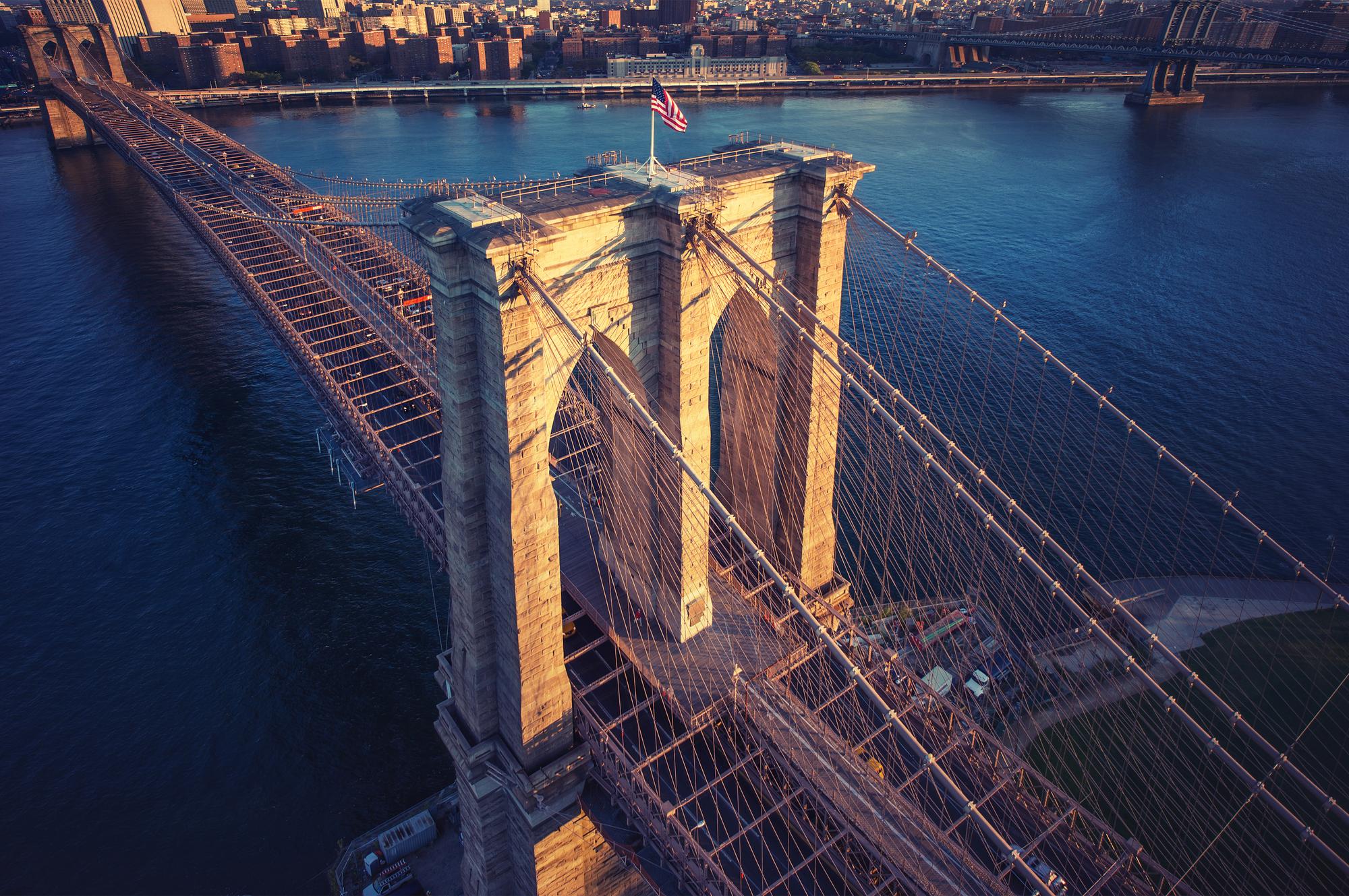 Pont de Brooklyn à New York
