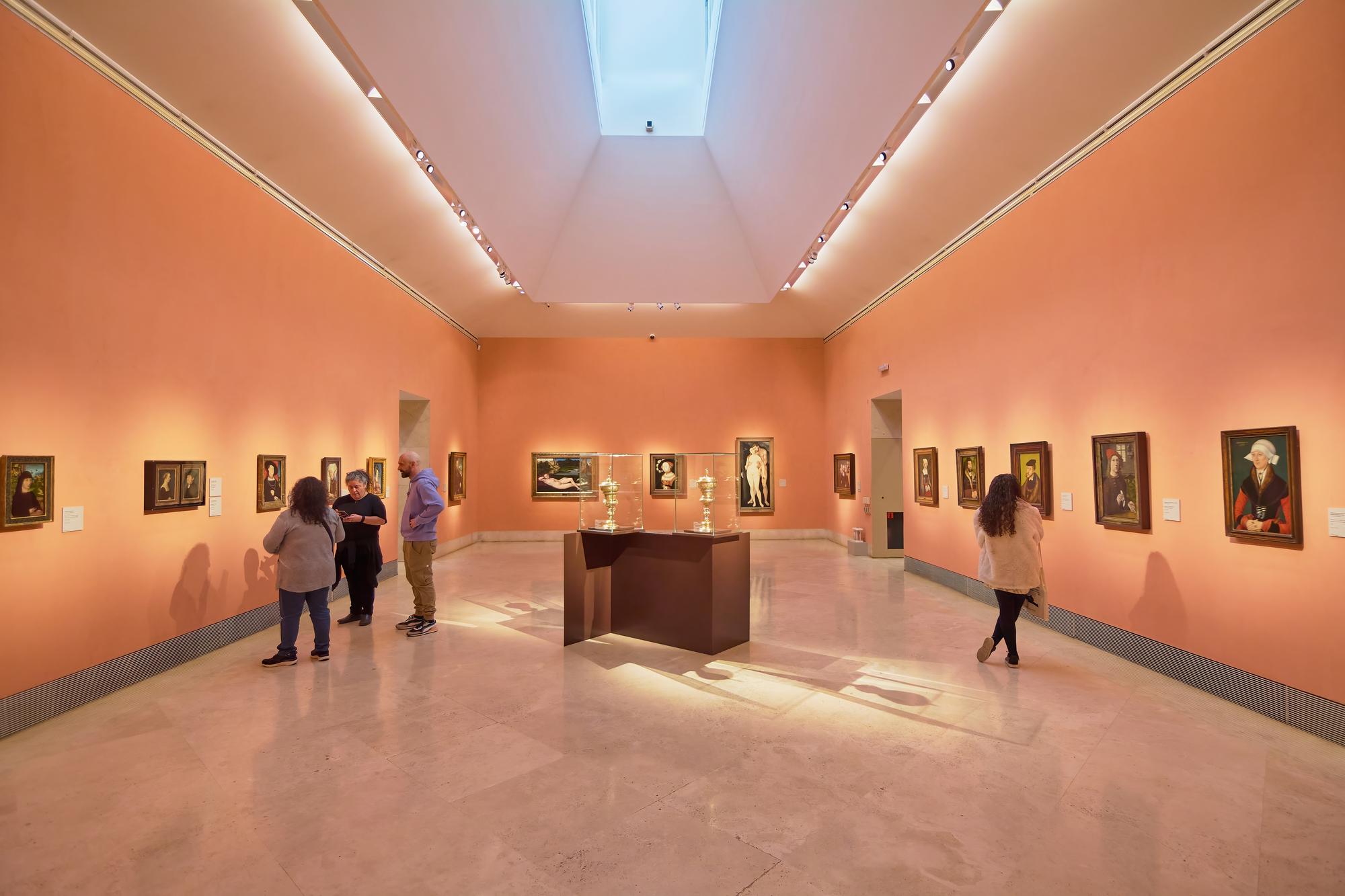 Salle d'exposition du Museo Nacional Thyssen-Bornemisza