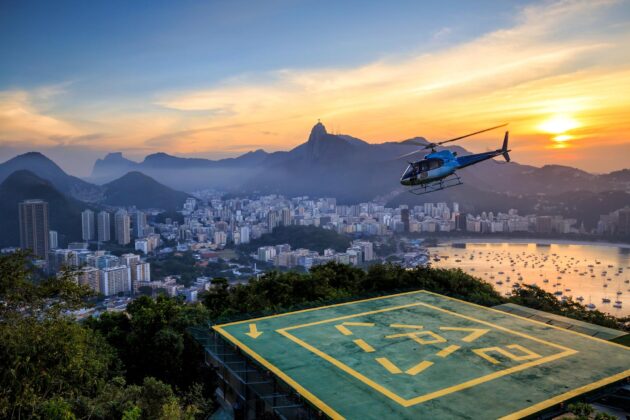 Vol en hélicoptère à Rio de Janeiro, Brésil/Vol en hélicoptère à Rio de Janeiro, Brésil/Vol en hélicoptère à Rio de Janeiro, Brésil