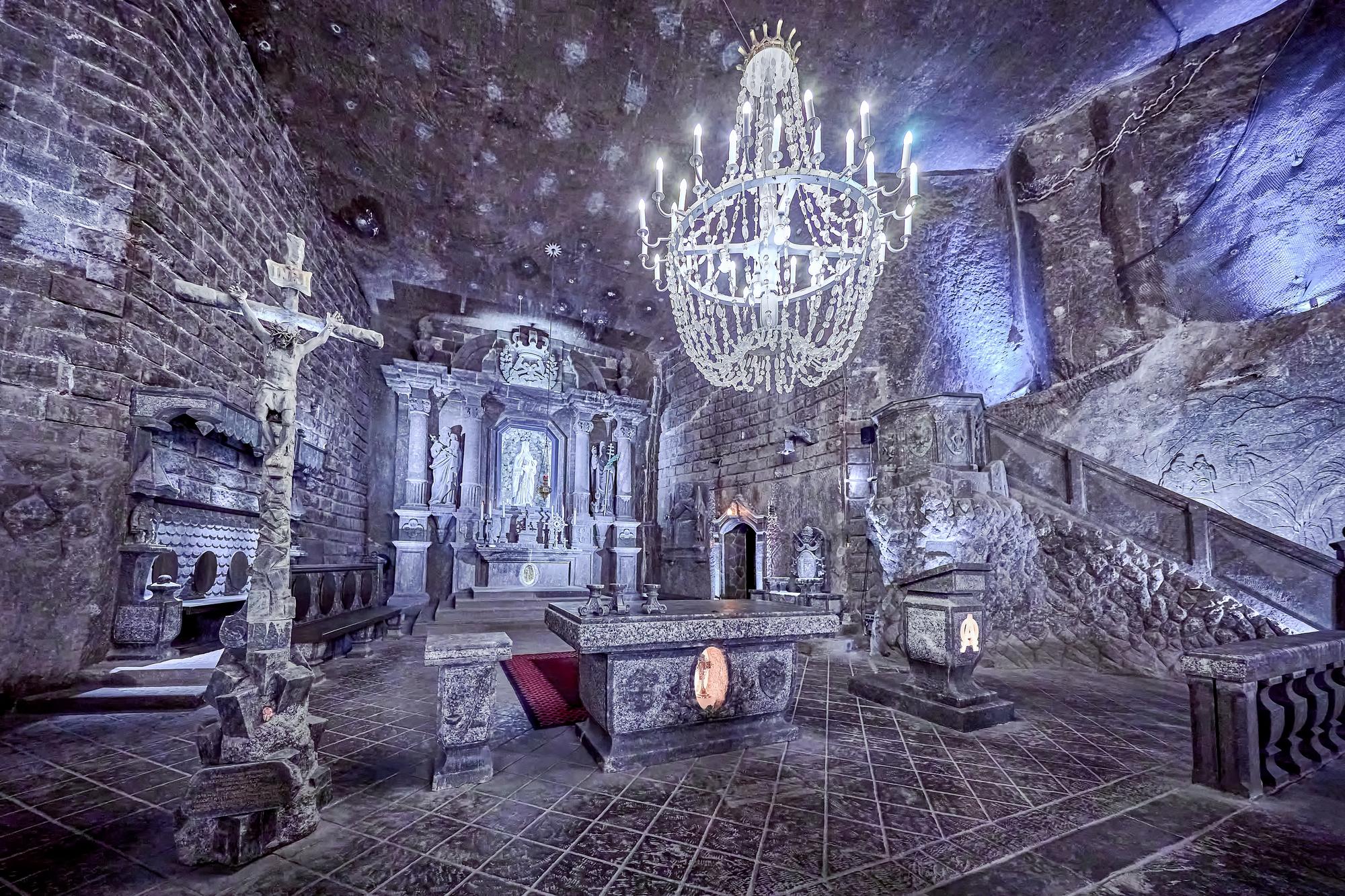 chapelle Sainte-Kinga à Wieliczka