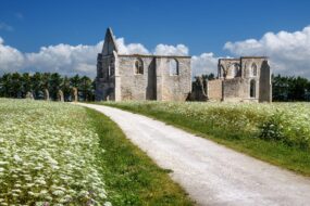 Abbaye des Châteliers sur l'île de Ré