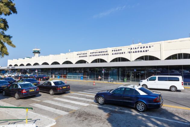 Aéroport Diagoras de Rhodes en Grèce