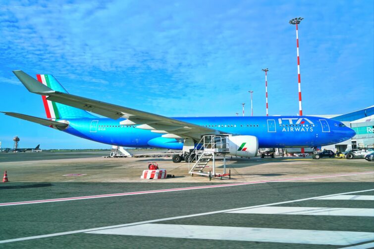 Aéroport Fiumicino Rome en Italie