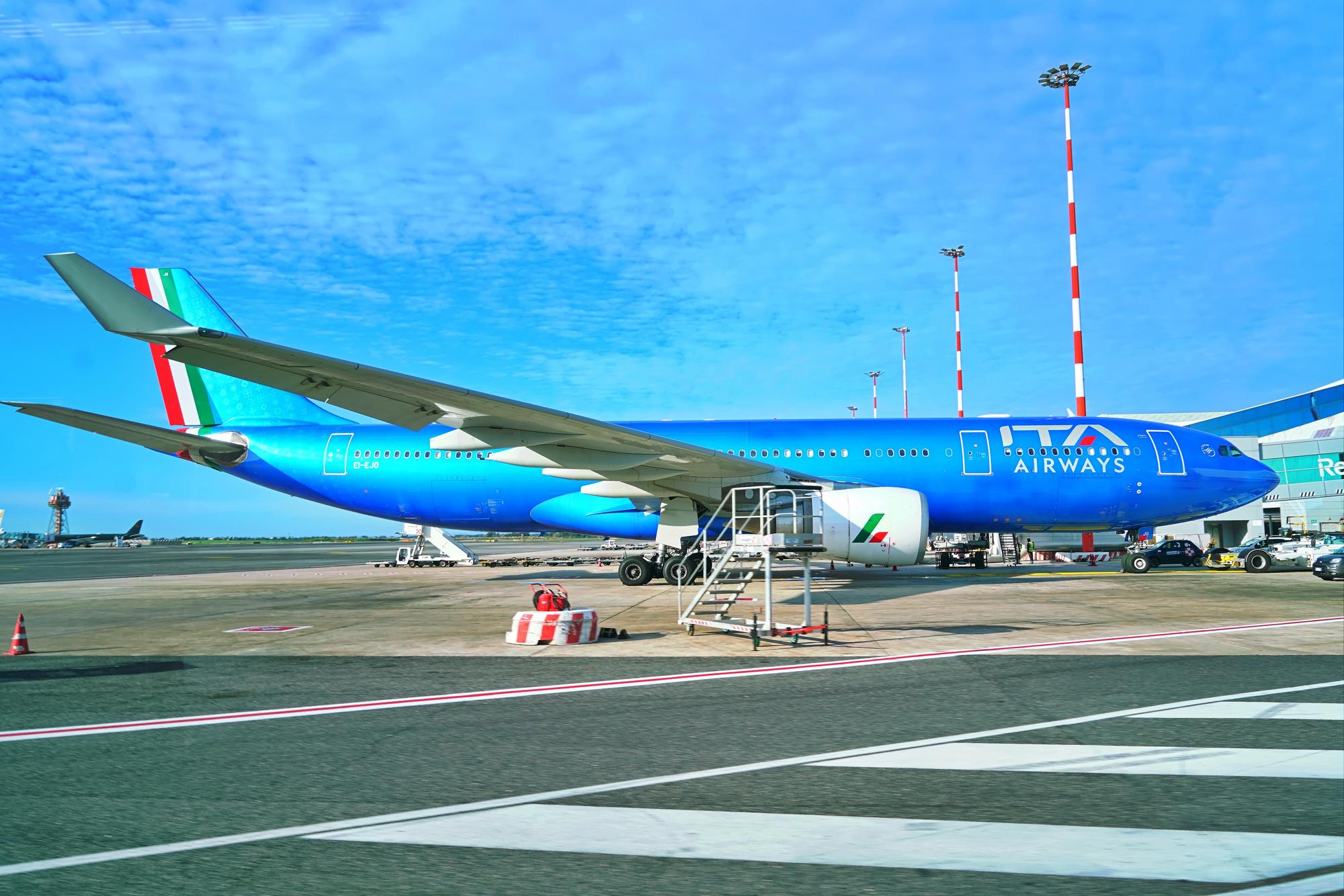 Aéroport Fiumicino Rome en Italie
