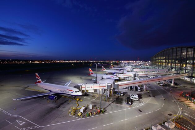 Aéroport Heathrow à Londres