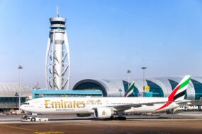 Aéroport International de Dubai aux Emirats Arabes Unis
