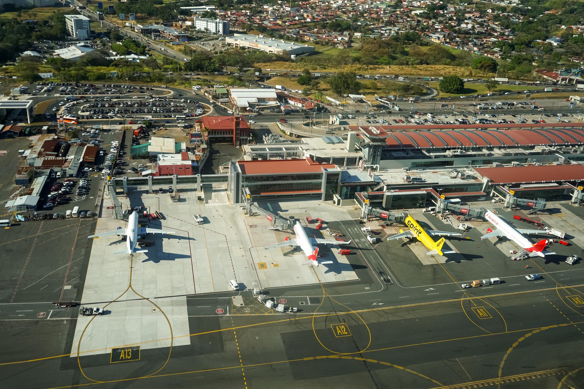 Aéroport Juan Santamaria à San José, Costa Rica