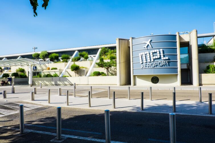 Aéroport Méditerranée Montpellier en France
