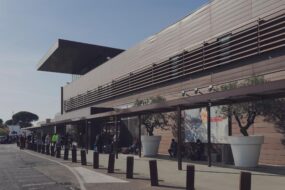 Aéroport Peretola à Florence en Italie