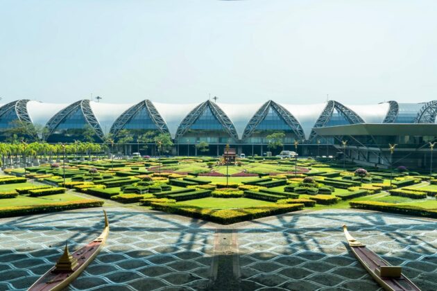 Aéroport Suvarnabhumi à Bangkok