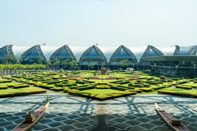 Aéroport Suvarnabhumi à Bangkok