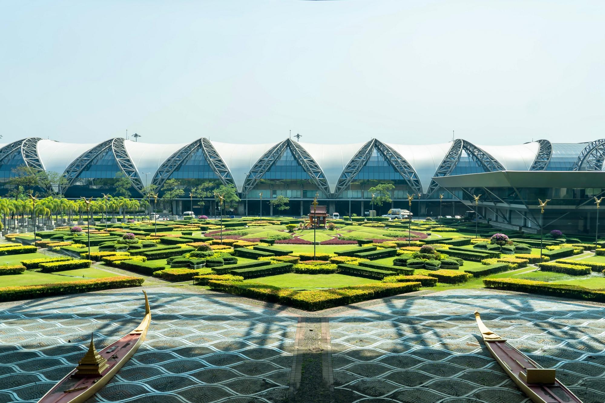 Aéroport Suvarnabhumi à Bangkok