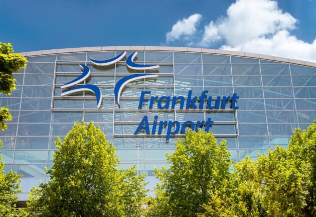 Aéroport de Francfort en Allemagne