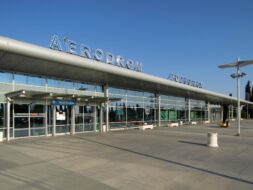 Aéroport de Podgorica au Montenegro